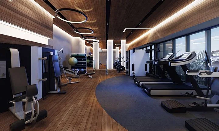 Public listing photo showing cardio machines and strength equipment inside F2F Unisex Gym